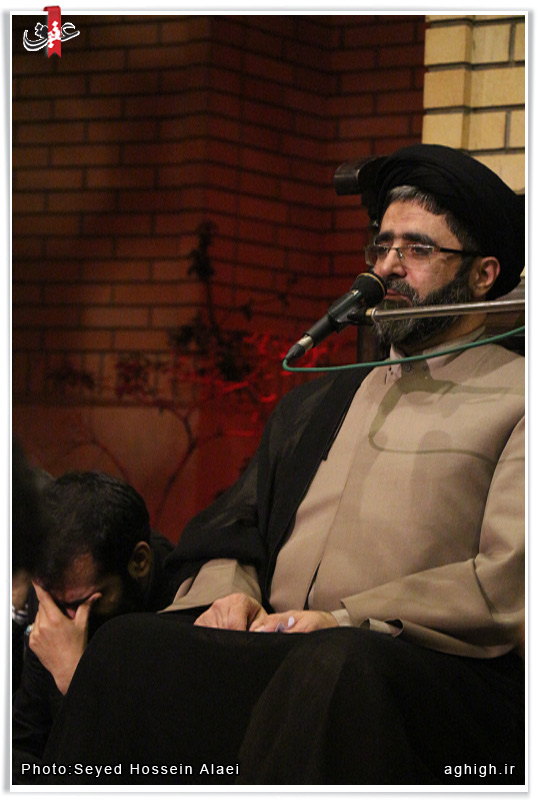 حجت الاسلام حائری زاده در هیئت مهدی جان