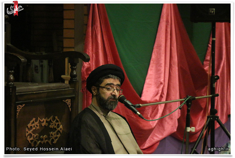 حجت الاسلام حائری زاده در هیئت مهدی جان