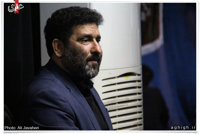 مراسم چهلم پدر حاج سعید حدادیان