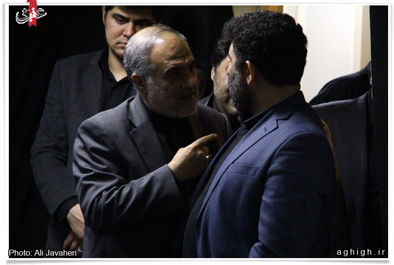مراسم چهلم پدر حاج سعید حدادیان