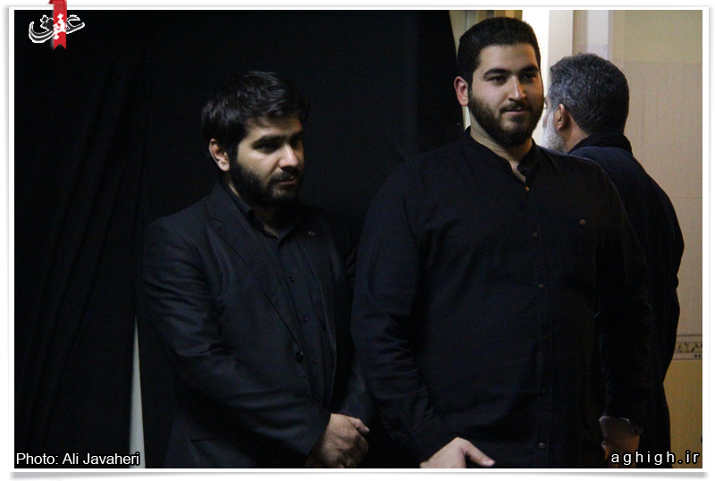 مراسم چهلم پدر حاج سعید حدادیان