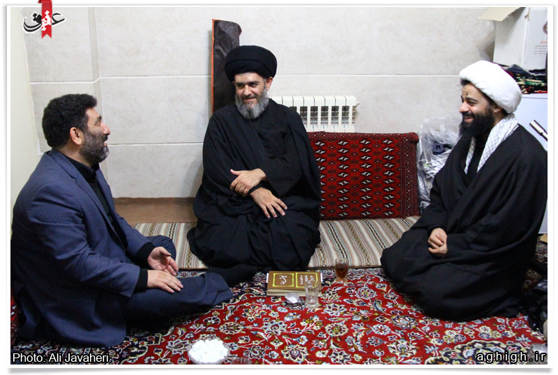 مراسم چهلم پدر حاج سعید حدادیان