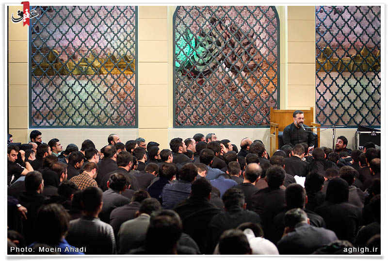 مداحی مجمود کریمی در مسجد الهادی