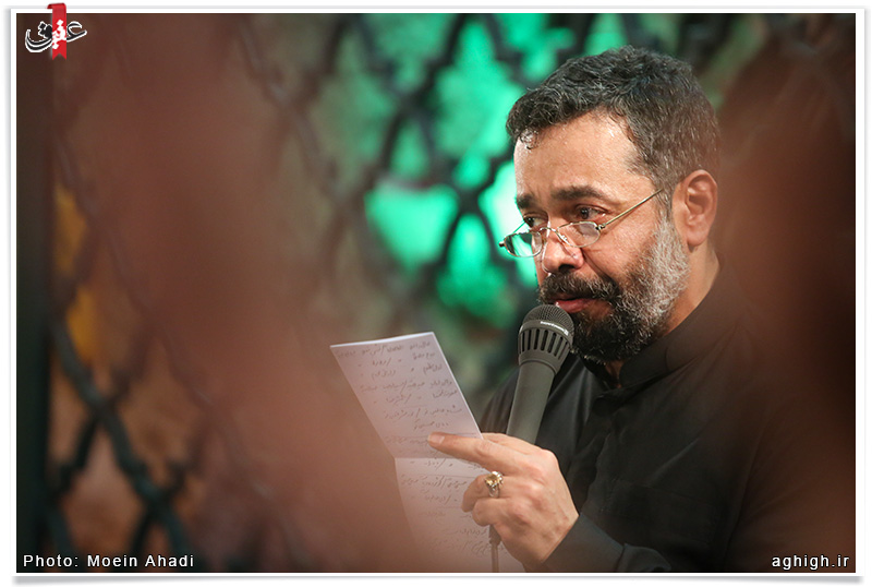 مداحی حاج محود کریمی در مسجد الهادی