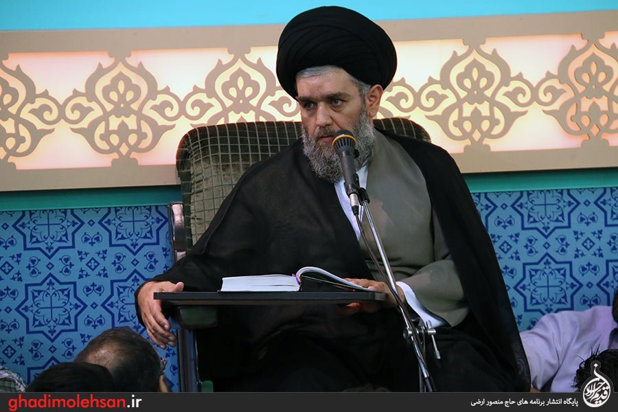 حجت الاسلام مومنی مسجد ارک