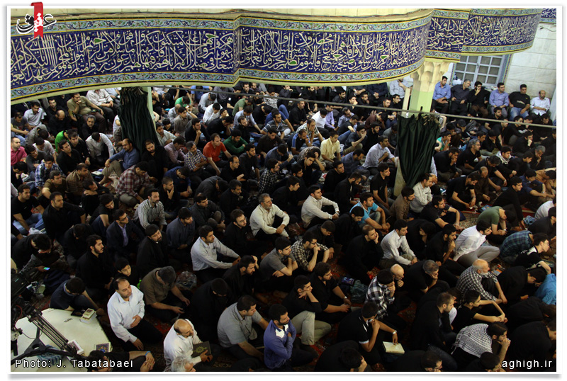 شیخ حسین انصاریان در حسینیه همدانی ها