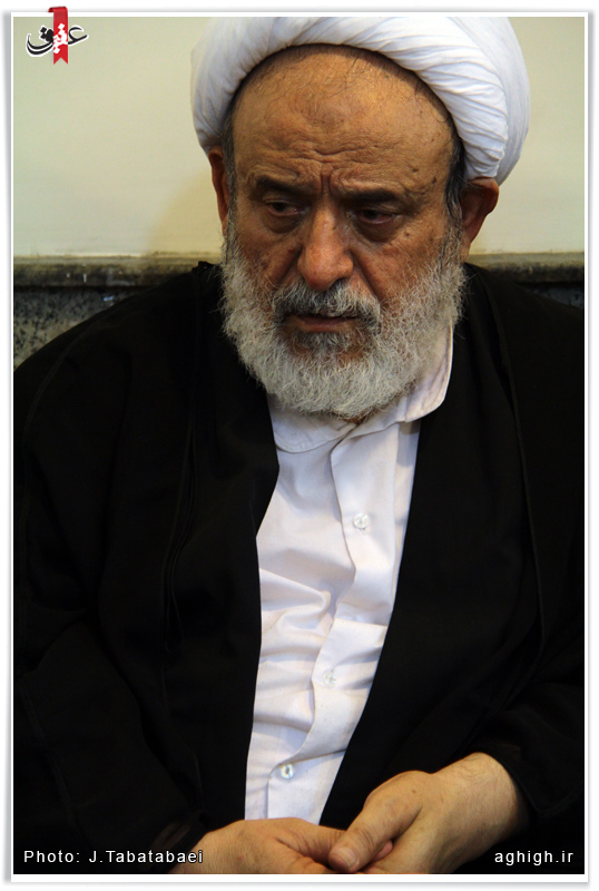 شیخ حسین انصاریان در حسینیه همدانی ها