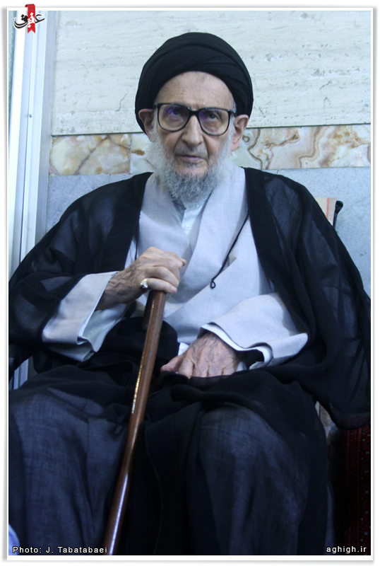 آیت الله ضیاءآبادی - مسجد علی بن الحسین علیه السلام
