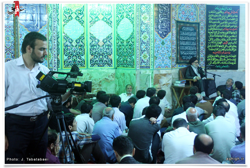 آیت الله ضیاءآبادی - مسجد علی بن الحسین علیه السلام