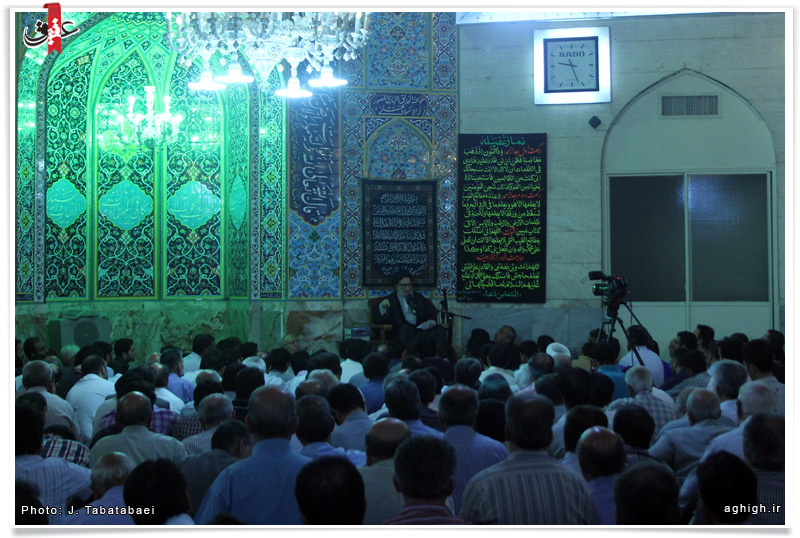 آیت الله ضیاءآبادی - مسجد علی بن الحسین علیه السلام