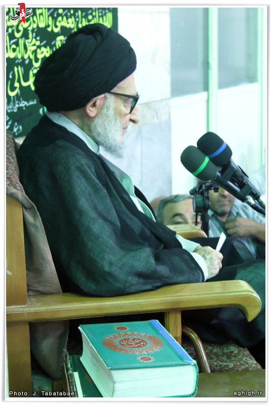 آیت الله ضیاءآبادی - مسجد علی بن الحسین علیه السلام