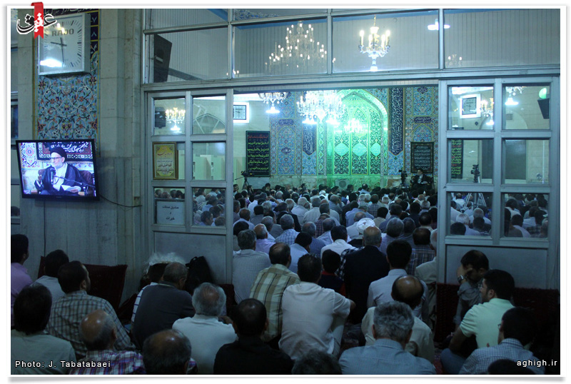 آیت الله ضیاءآبادی - مسجد علی بن الحسین علیه السلام