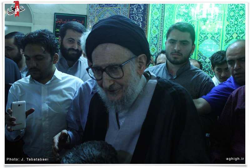 آیت الله ضیاءآبادی - مسجد علی بن الحسین علیه السلام