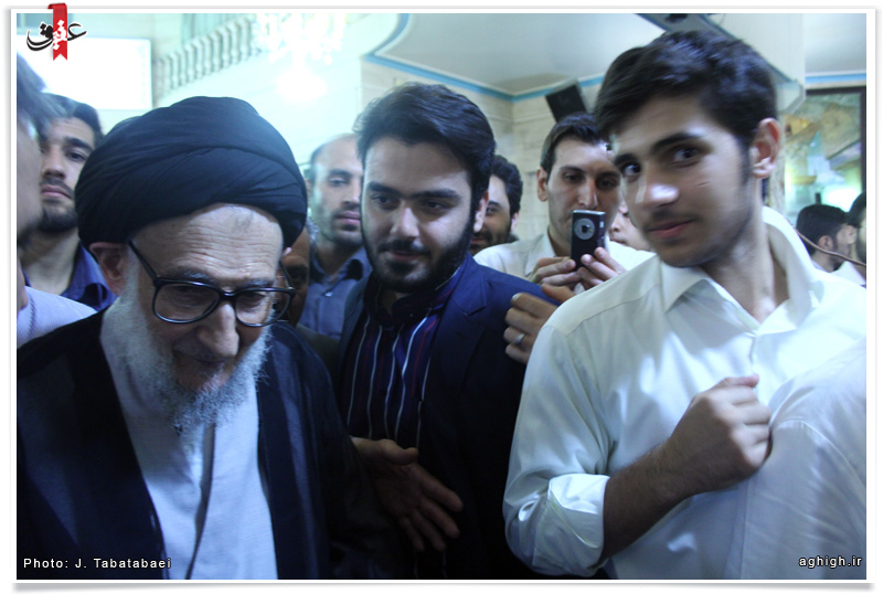 آیت الله ضیاءآبادی - مسجد علی بن الحسین علیه السلام
