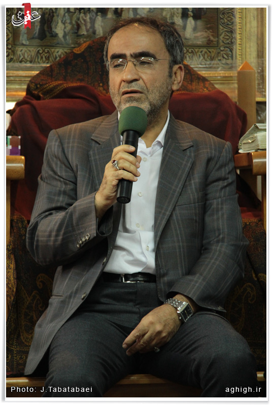 روضه خانگی آیت الله ضیاءآبادی با مداحی حاج آقا محجور
