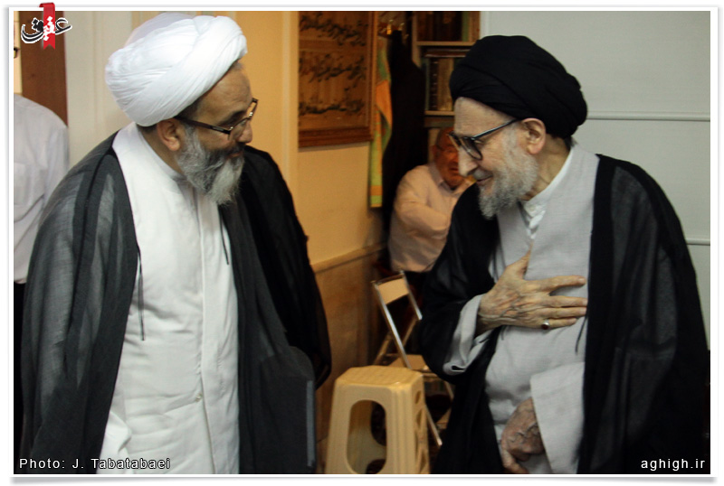 آیت الله ضیاءآبادی - حجت الاسلام محسن الهی