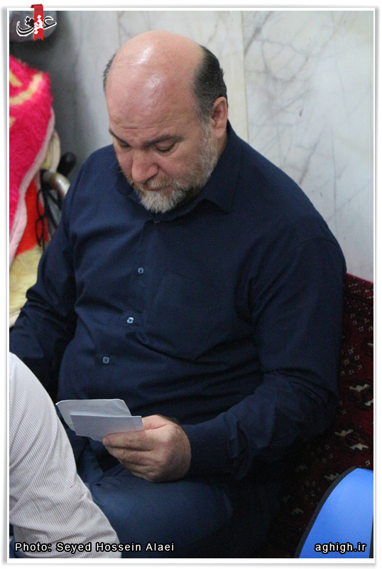 حاج حسین سازور در هیئت محبان المتضی