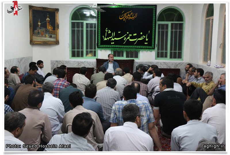 حاج مهدی توکلی در هیئت محبان المتضی