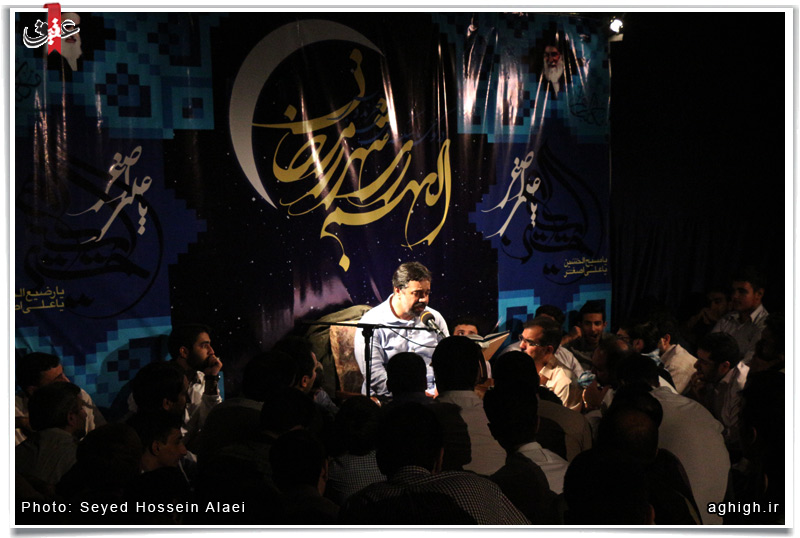 حاج محمود کریمی در هیئت مکتب الزهرا
