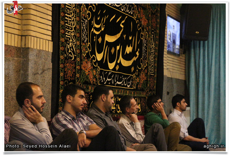  حجت الاسلام ریاضت در هیئت عبداالله بن حسن(ع