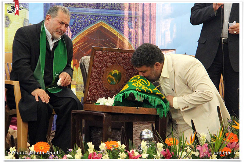 میلاد امام رضا در مهدیه امام حسن مجتبی