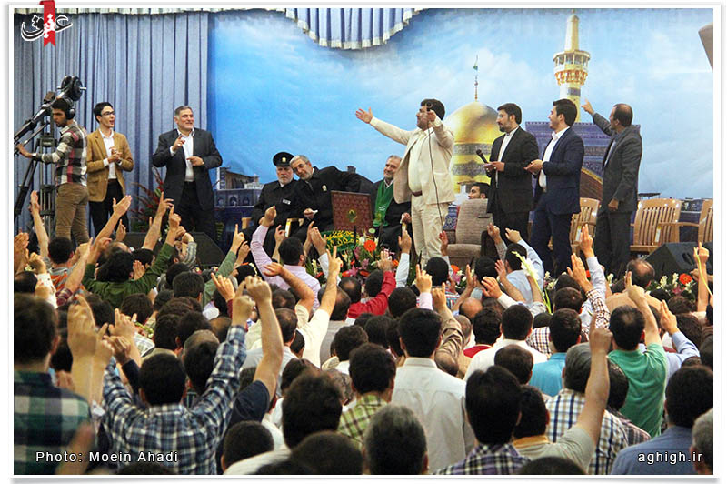 میلاد امام رضا مولودی خوانی حاج سعید حدادیان