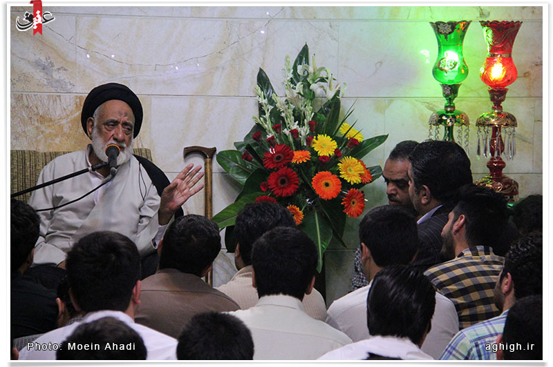 حاج حسن خلج و حجت الاسلام سید مهدی طباطبایی 