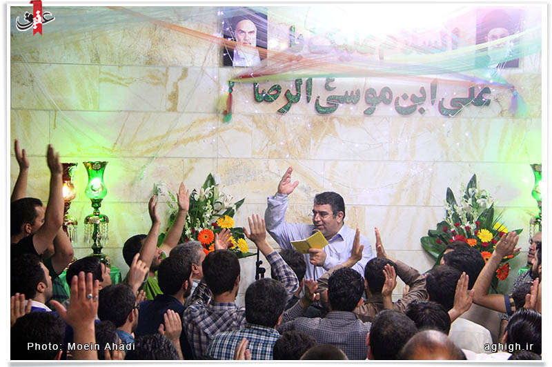 مولودی خوانی حاج حسن خلج