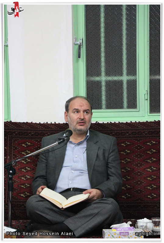 سخنرانی حاج مهدی توکلی در حسینیه حضرت علی اکبر