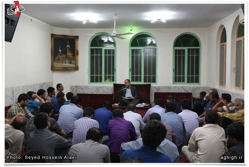 سخنرانی حاج مهدی توکلی در حسینیه حضرت علی اکبر