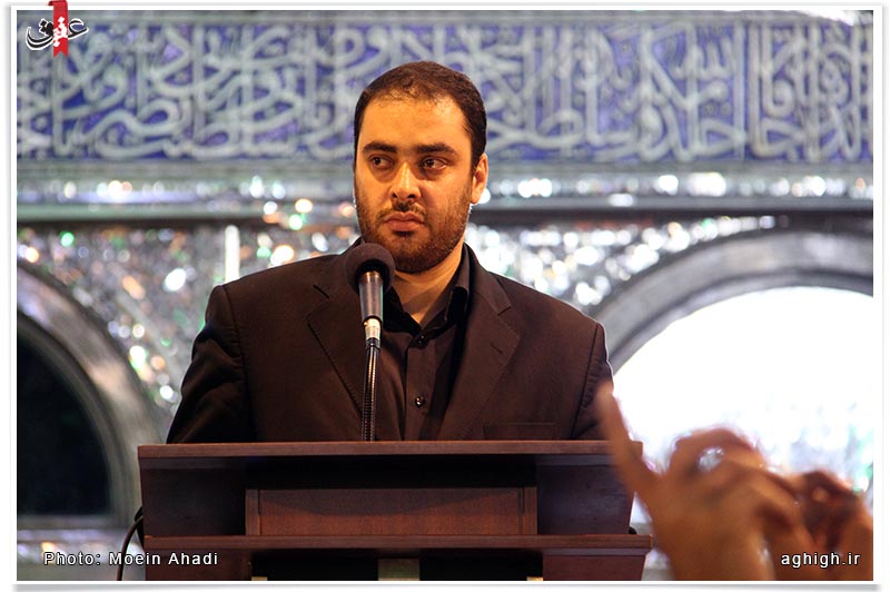 حاج حامد خمسه در مراسم مسلمیه حرم حضرت عبدالعظیم الحسنی(ع)