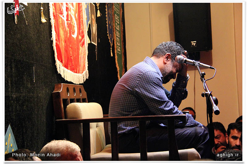 حاج محمود کریمی در سالگرد پدر حاج سعید حدادیان