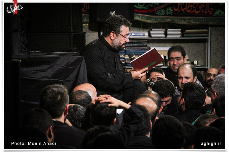 محرم 93 مداحی حاج محمود کریمی در مسجد الهادی