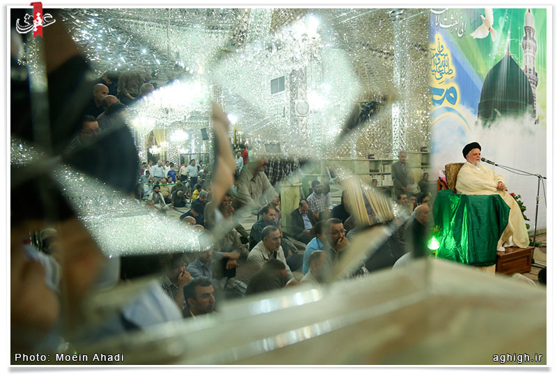 امام زاده صالح سخنرانی حجت الاسلام هاشمی نژاد