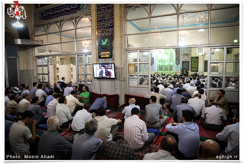 جلسه تفسیر قرآن حضرت آیت الله ضیاآبادی