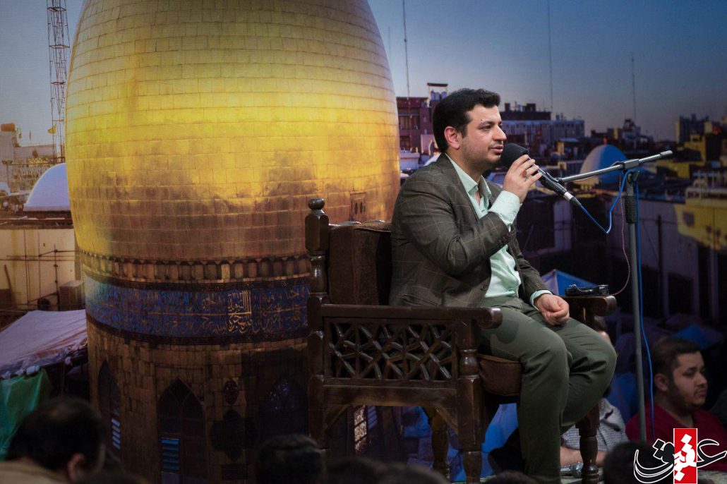 شب ولادت امام حسین(ع) در هیئت مکتب الزهرا(س)