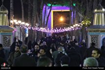 شب ولادت حضرت زینب (س) در آستان مقدس امامزاده عبدالله(ع)