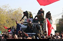 وداع با شکوه تهران با حاج قاسم سلیمانی