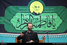 عزاداری ایام فاطمیه و گرامیداشت شهید حاج قاسم سلیمانی در هیئت آل یاسین