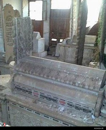 قبر معاویه و یزید ملعون در سوریه+عکس