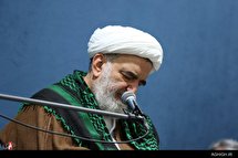 مراسم مناجات شعبانیه در حسینیه آیت الله حق شناس