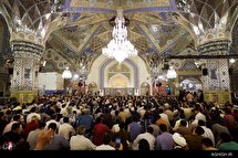شب چهارم ماه مبارک رمضان در حرم امام رضا(ع)