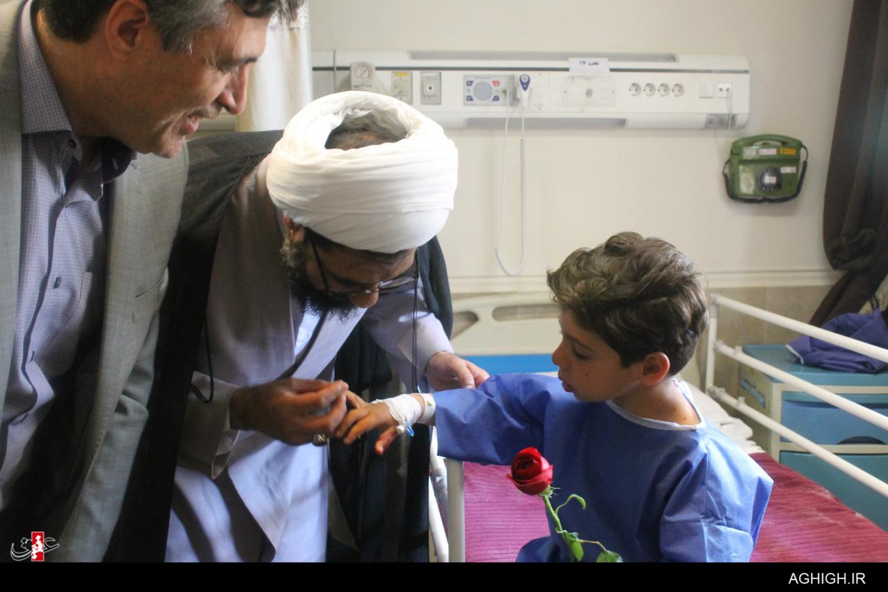 عیادت امام جمعه همدان از بیماران+ عکس عیادت امام جمعه همدان از بیماران+ عکس