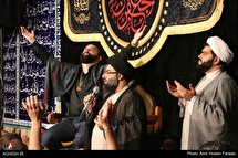 مراسم عزاداری شهادت امام صادق(ع) در هیئت بین الحرمین تهران