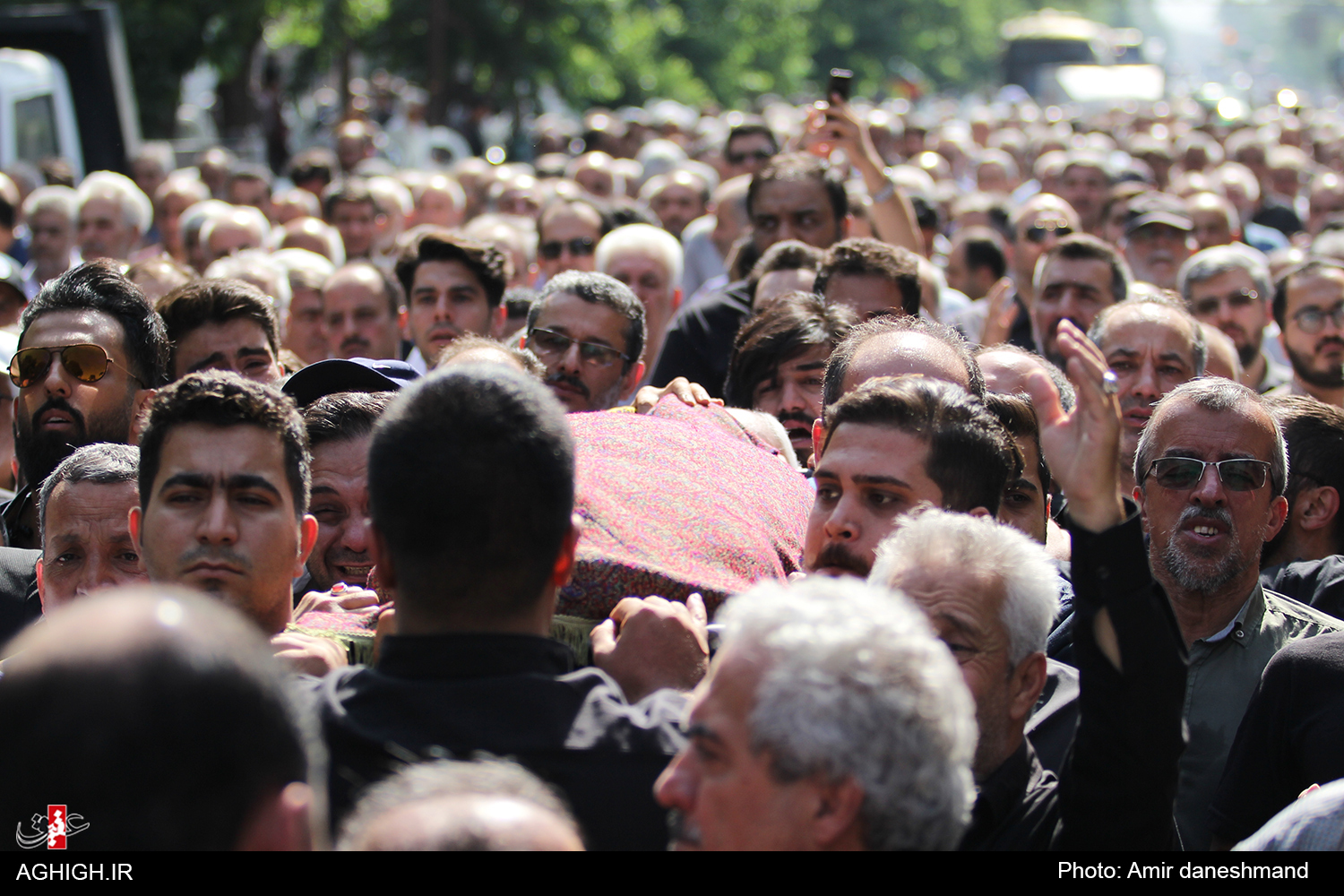 بدرقه پیکر پیر غلام سیدالشهداء تا بهشت + فیلم