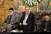 مراسم ترحیم حاج حسین خلج در مهدیه تهران