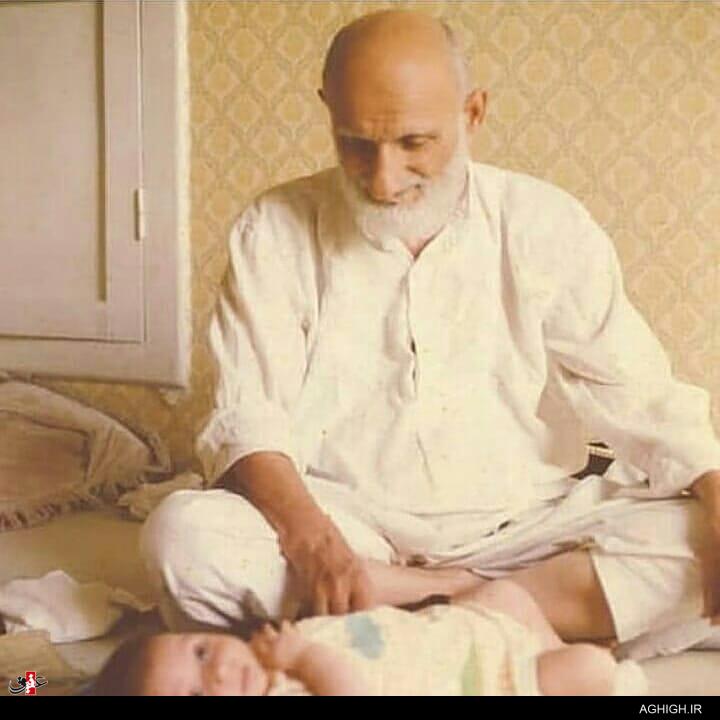 عکسی دیدنی از آیت الله بهجت+عکس