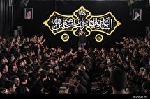 شب اول محرم در هیئت کربلای رفسنجان