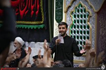 صبح هشتمین روز محرم در حسینیه صنف لباس فروش ها