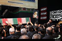 عزاداری روز هشتم محرم در حسینیه آیت الله حق شناس